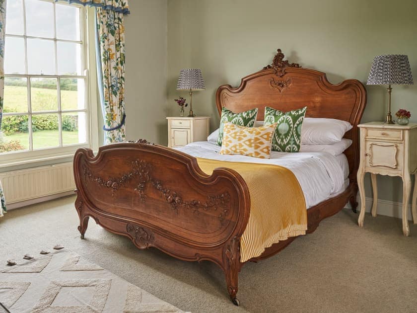 Double bedroom | Lambside House - Carswell Cottages, Holbeton