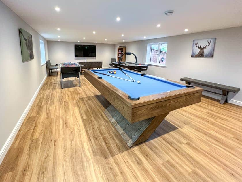 Games room | Brockdale Barn, Ruckland