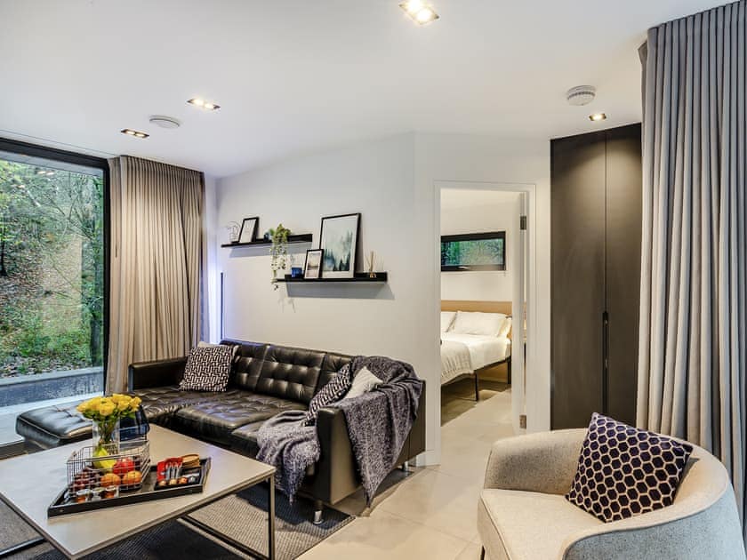 Open plan living space | The Pump House Lodge, Elslack