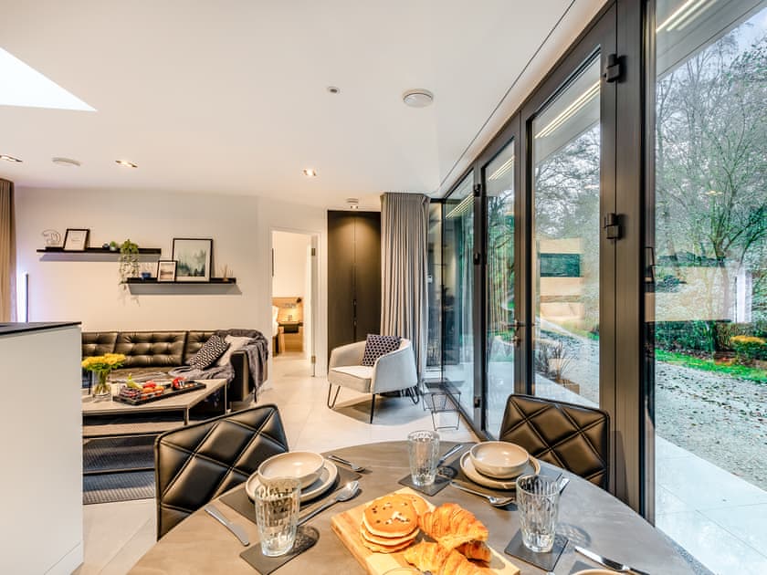 Open plan living space | The Pump House Lodge, Elslack