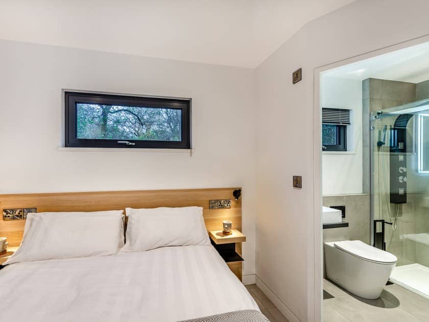 Double bedroom | The Pump House Lodge, Elslack