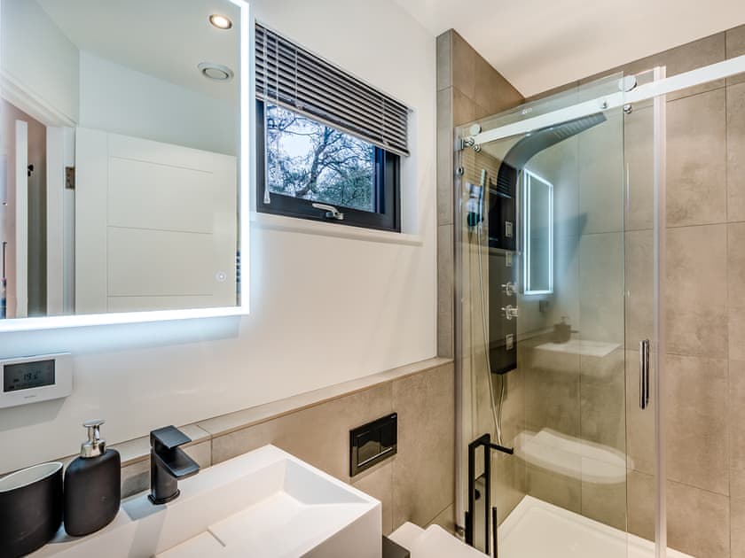 Double bedroom | The Pump House Lodge, Elslack