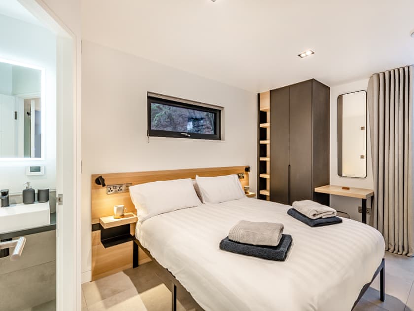 Double bedroom | The Pump House Lodge, Elslack
