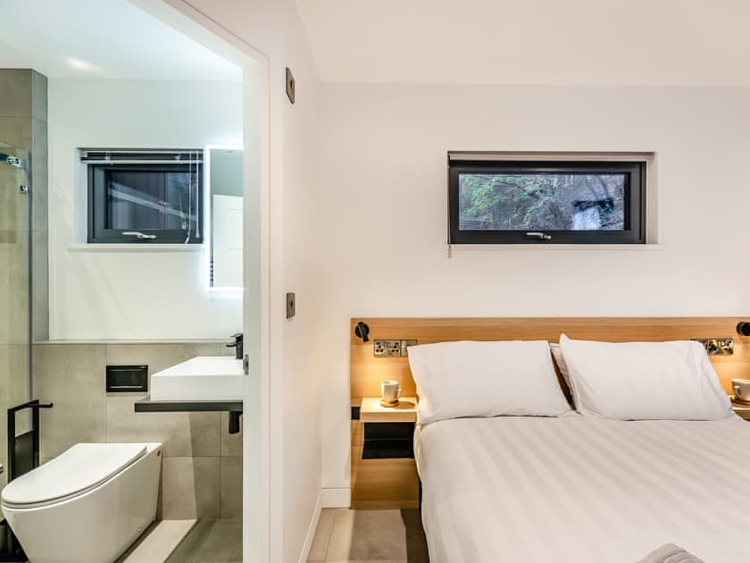 Double bedroom | The Pump House Lodge, Elslack