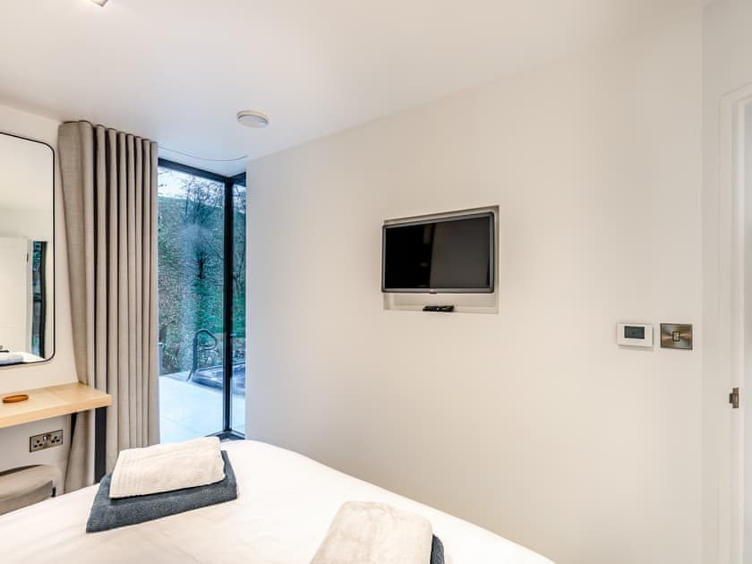 Double bedroom | The Pump House Lodge, Elslack