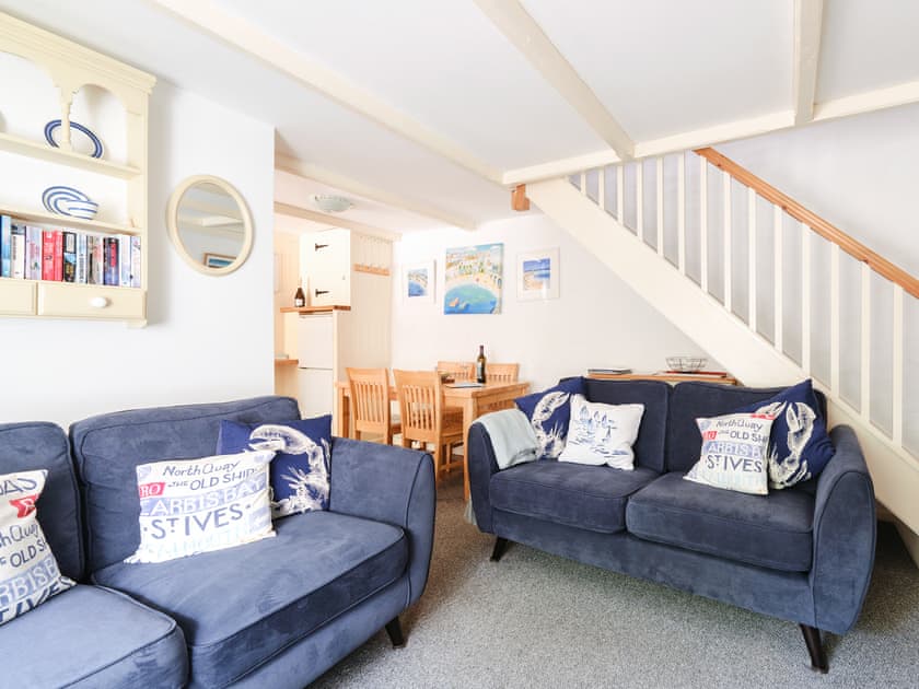 Living room/dining room | Waterside - Chypons Farm, Nancledra, near St Ives