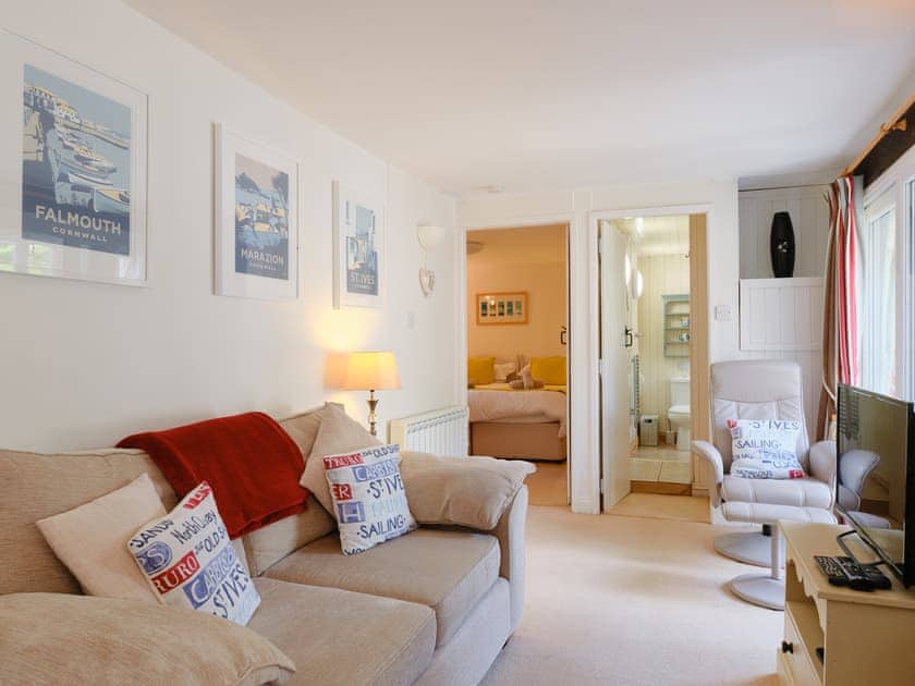 Living room | The Barn - Chypons Farm, Nancledra, near St Ives