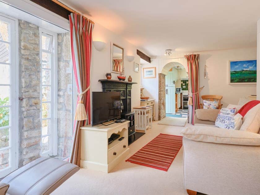 Living room | The Barn - Chypons Farm, Nancledra, near St Ives