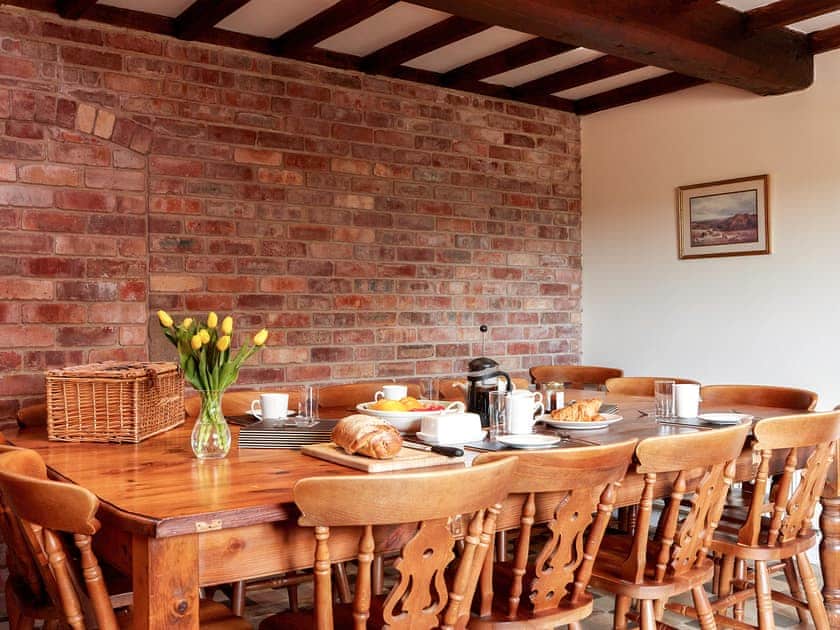 Dining room | Willow Barn - Nether Burrows Farm, Kirk Langley, near Ashbourne