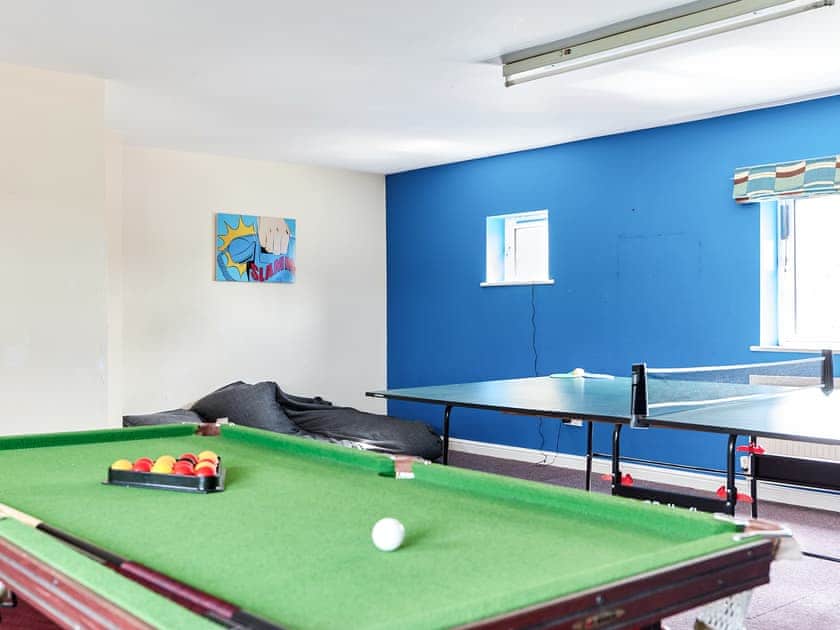 Games room | Willow Barn - Nether Burrows Farm, Kirk Langley, near Ashbourne