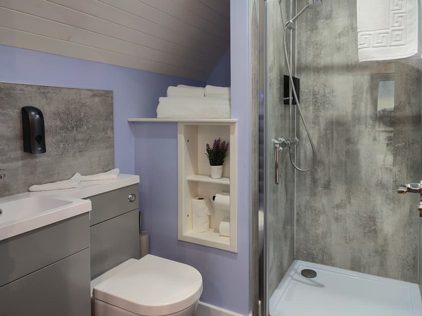 Shower room | Meikle Balloch - Hillhead Hideaways, Newmill, nr Keith