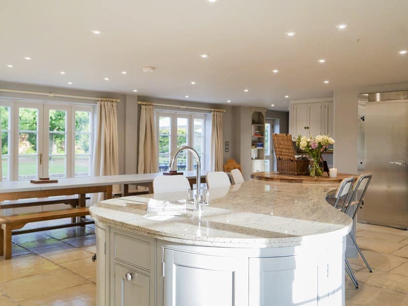 Kitchen inc. Walk-in Chiller  | The Grange Farmhouse, Sculthorpe