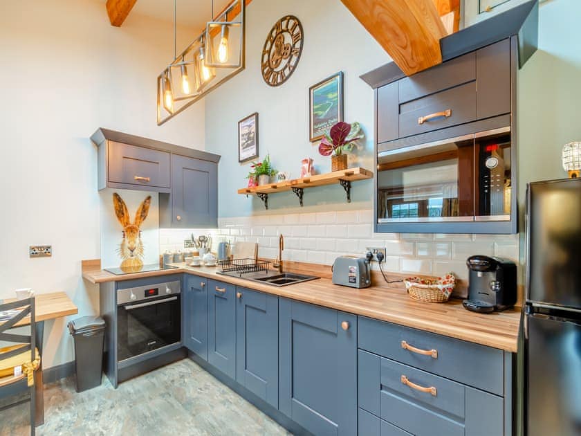 Kitchen area | Harrogate Cottage - Old Station Masham, Masham