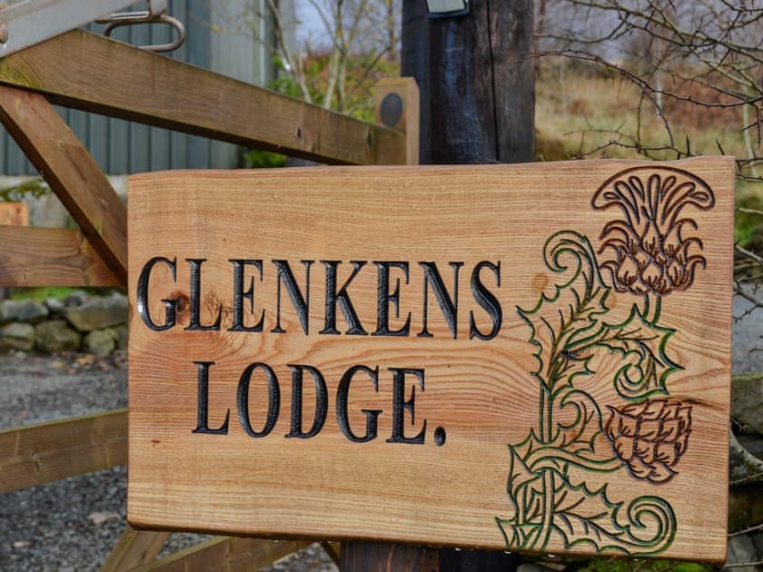 Outdoor area | Glenkens Lodge, Darly, near Castle Douglas