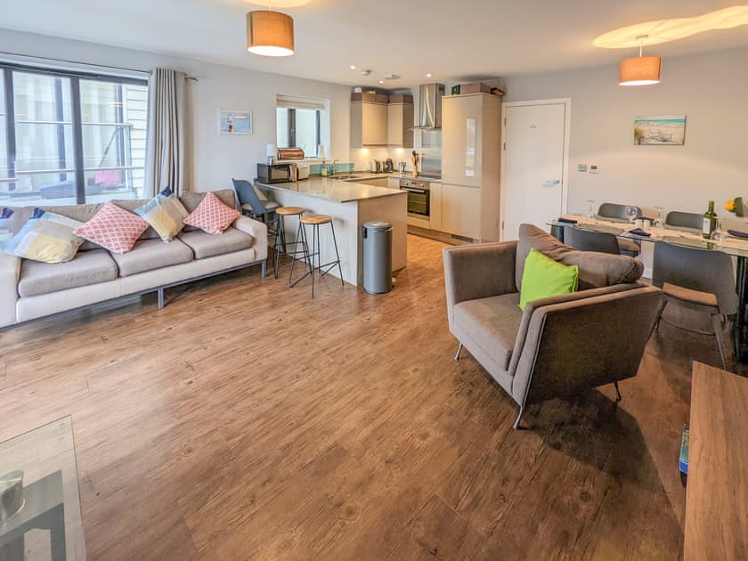 Open plan living space | Folly View, Newport