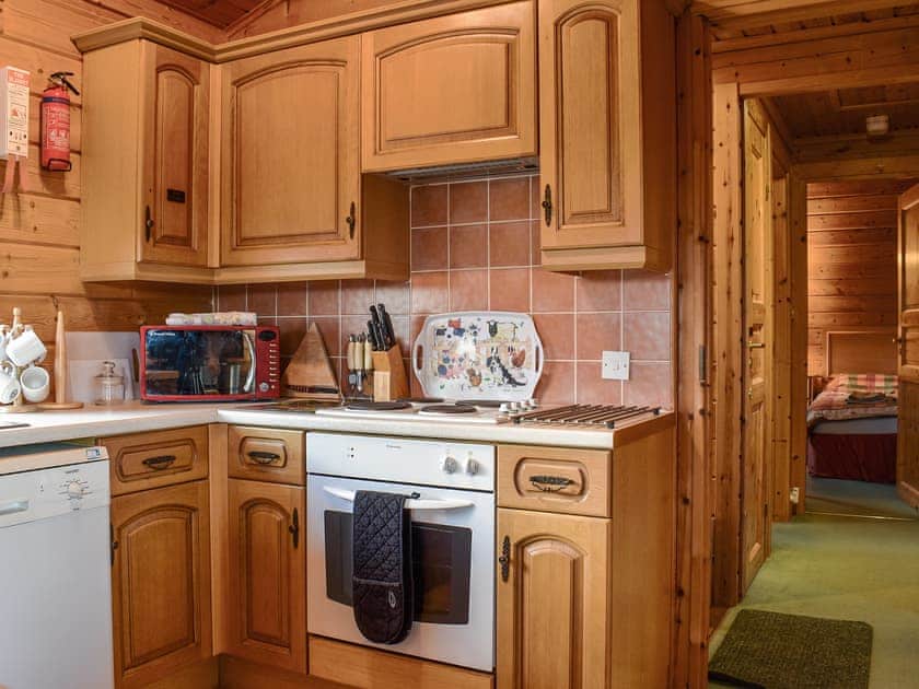 Kitchen area | Jasmine Lodge, Woolsery, near Hartland
