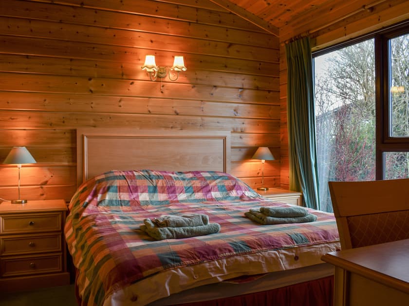 Double bedroom | Jasmine Lodge, Woolsery, near Hartland