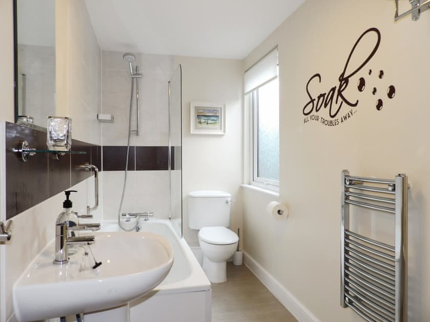 Bathroom | The Loft - Watersmeet, Lynmouth