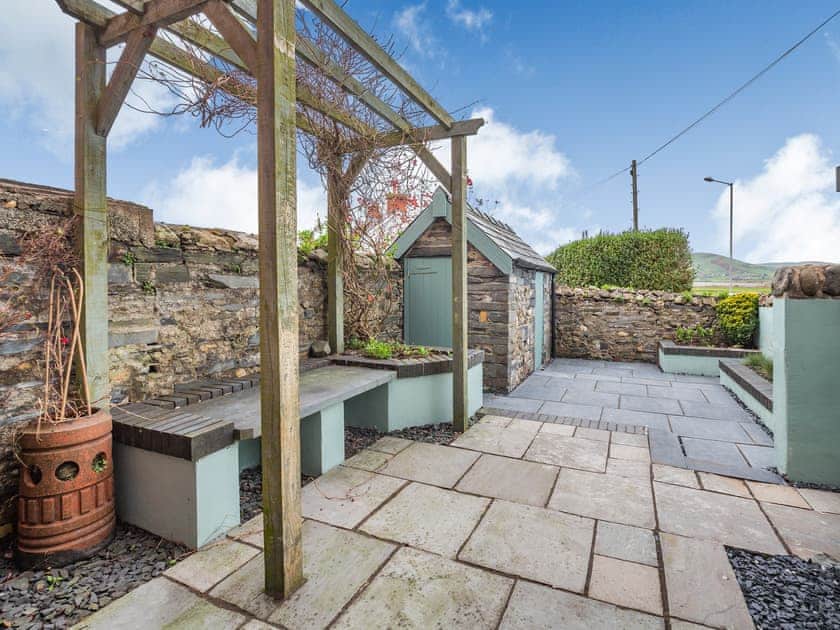 Patio | Jack’s House, Tywyn, near Aberdovey