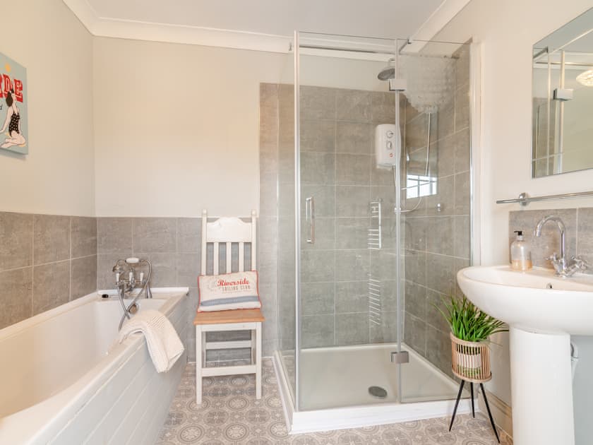 Bathroom | Sea View Cottage, Scarborough