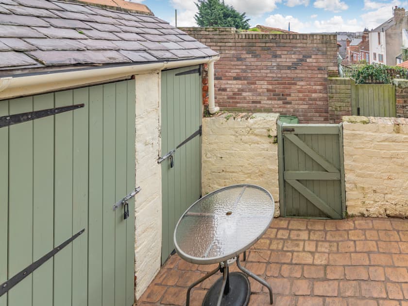 Outdoor area | Sea View Cottage, Scarborough