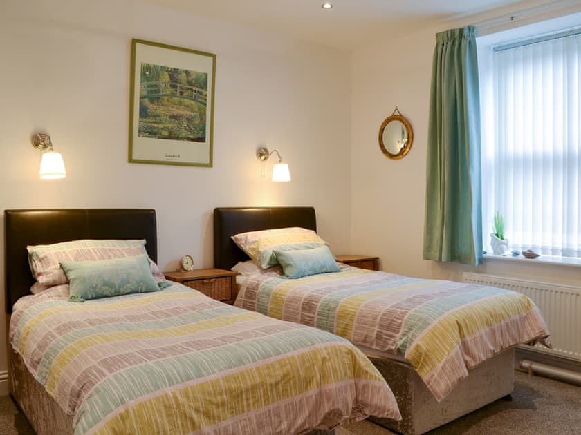 Twin bedroom | Retro Retreat, Filey