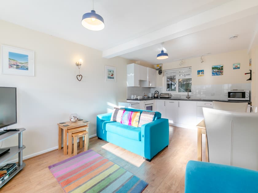 Open plan living space | 1 Mount Brioni - Mount Brioni Holiday Apartments, Torpoint