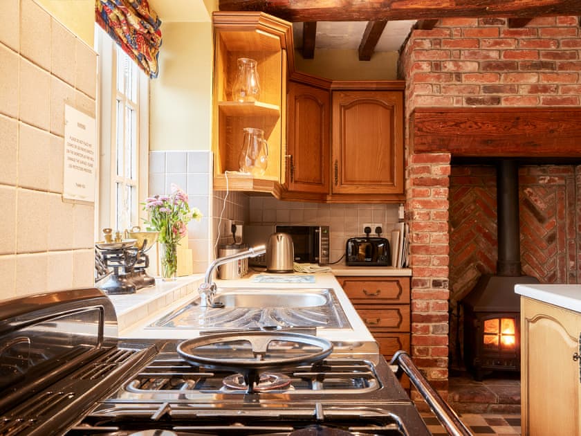 Kitchen | The Farmhouse - Nether Burrows Farm, Kirk Langley, near Derby