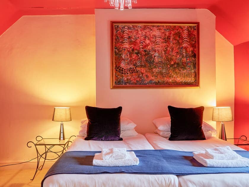 Double bedroom | The Farmhouse - Nether Burrows Farm, Kirk Langley, near Derby