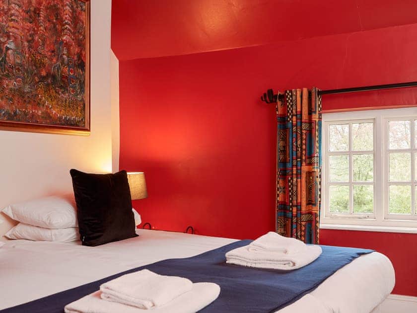 Double bedroom | The Farmhouse - Nether Burrows Farm, Kirk Langley, near Derby