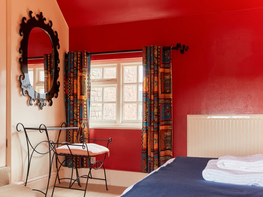 Double bedroom | The Farmhouse - Nether Burrows Farm, Kirk Langley, near Derby