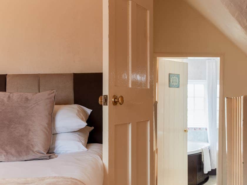 Double bedroom | The Farmhouse - Nether Burrows Farm, Kirk Langley, near Derby