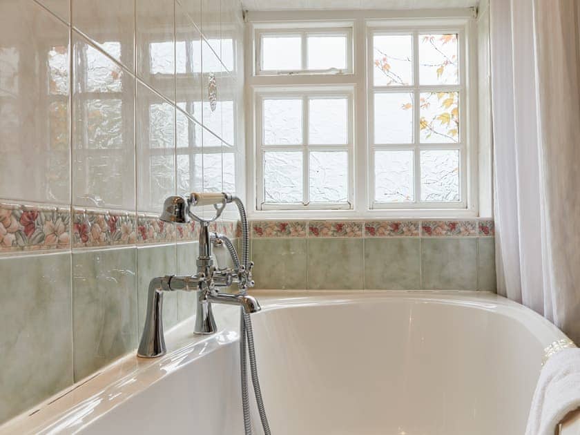 Bathroom | The Farmhouse - Nether Burrows Farm, Kirk Langley, near Derby