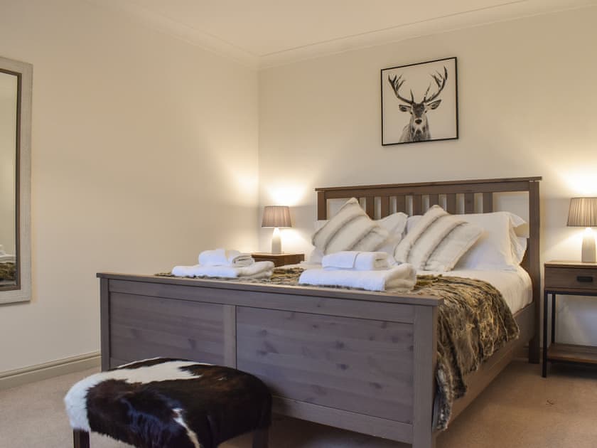 Double bedroom | Woodman House, Sleights, near Whitby