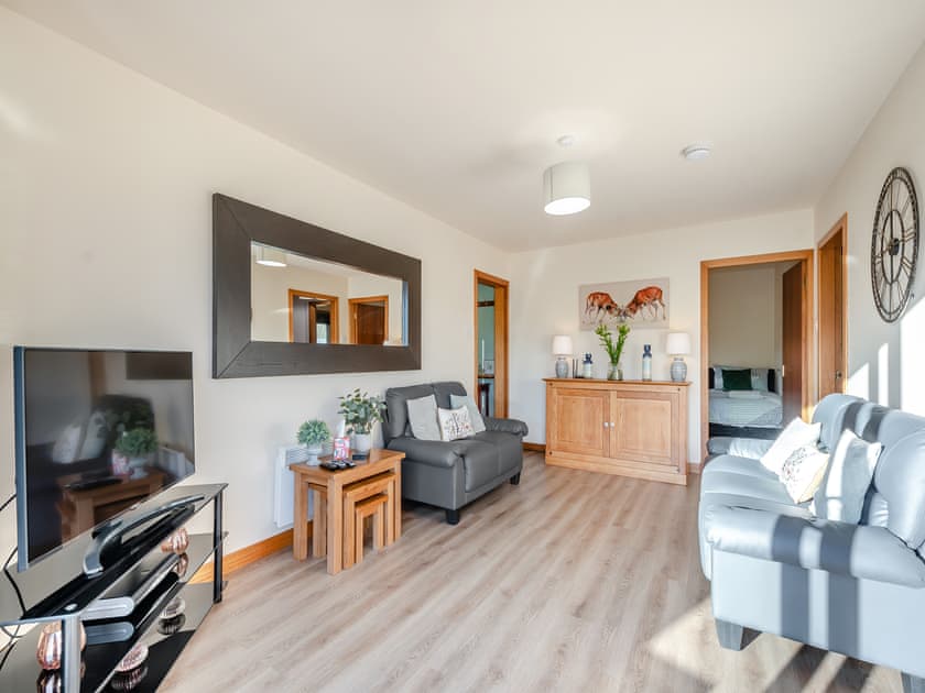 Living area | Woodrow - Cairnyard Holiday Lodges, Lochanhead, Beeswing