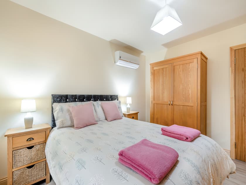 Double bedroom | Woodend - Cairnyard Holiday Lodges, Lochanhead, Beeswing