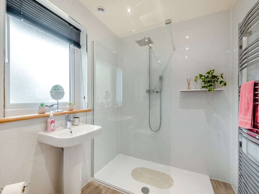 Shower room | Woodend - Cairnyard Holiday Lodges, Lochanhead, Beeswing