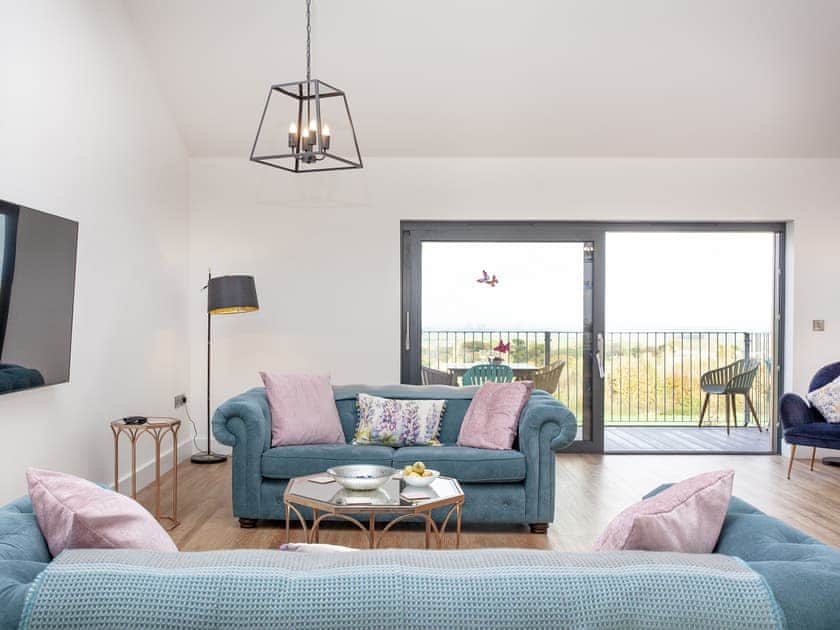 Living area | Primrose - Bincombe Country Cottages, Over Stowey, near Bridgwater