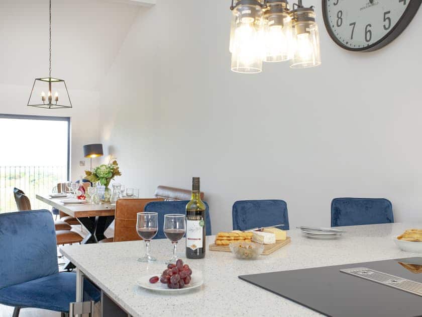 Open plan living space | Primrose - Bincombe Country Cottages, Over Stowey, near Bridgwater