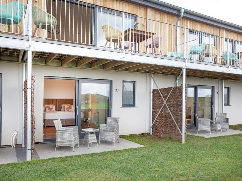 Patio | Primrose - Bincombe Country Cottages, Over Stowey, near Bridgwater