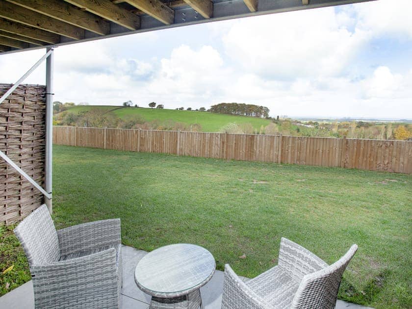Outdoor area | Primrose - Bincombe Country Cottages, Over Stowey, near Bridgwater