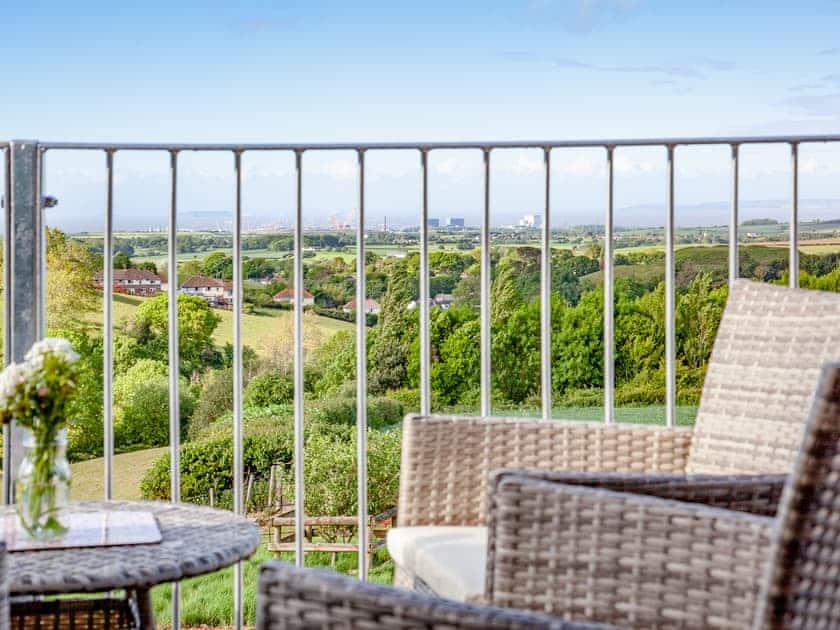 Balcony | Primrose - Bincombe Country Cottages, Over Stowey, near Bridgwater
