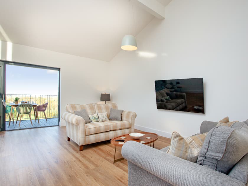 Living area | Bluebell - Bincombe Country Cottages, Over Stowey, near Bridgwater