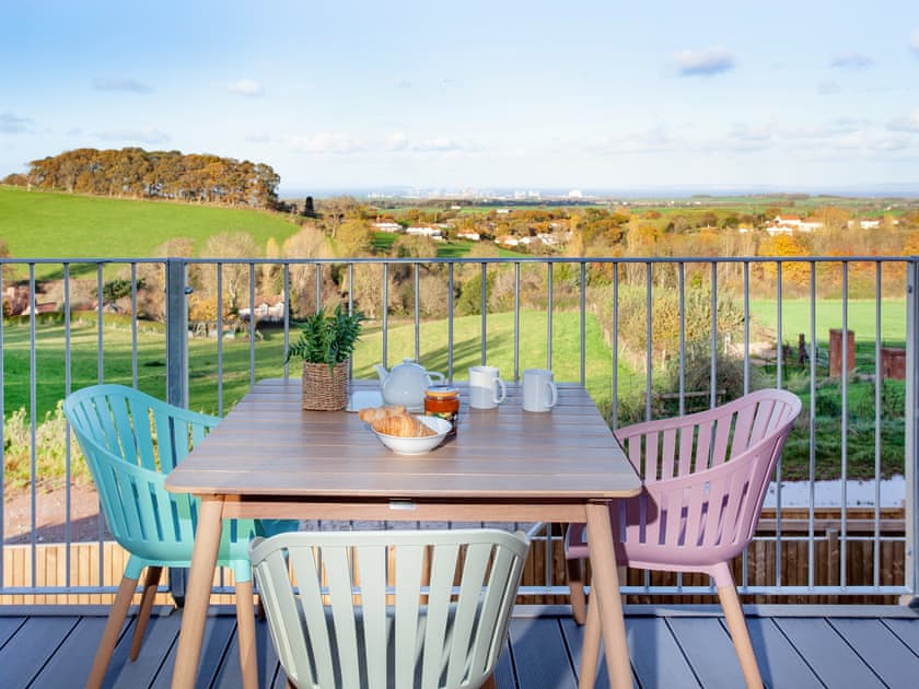 Balcony | Bluebell - Bincombe Country Cottages, Over Stowey, near Bridgwater