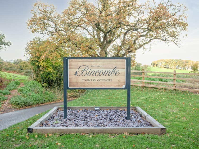 Outdoor area | Bluebell - Bincombe Country Cottages, Over Stowey, near Bridgwater
