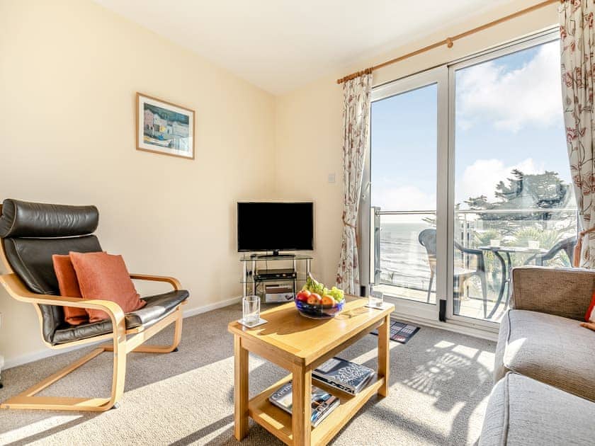 Living area | 9 Mount Brioni - Mount Brioni Holiday Apartments, Torpoint