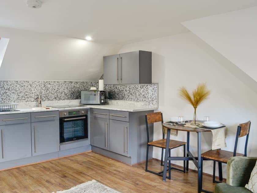 Open plan living space | Galloway - Victoria Apartments, Newton Stewart