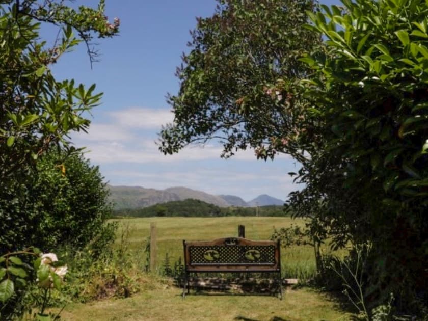 Views from the garden bench | Roses Cottage, Santon, near Holmrook