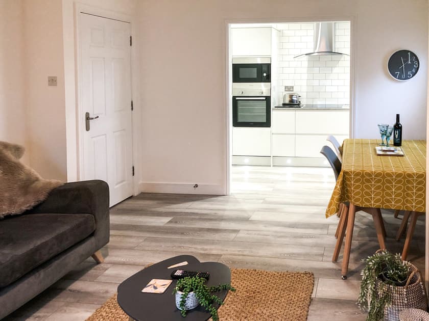 Living room/dining room | Bay Blue - Bezant Apartments, Newquay