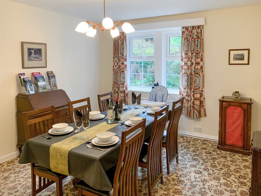 Dining room. High chair available  | Milnhead Cottage, Dumfries